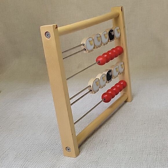 Melissa and Doug Abacus Classic Wooden Counting Toy, Counting sheep abacus - Picture 5 of 8